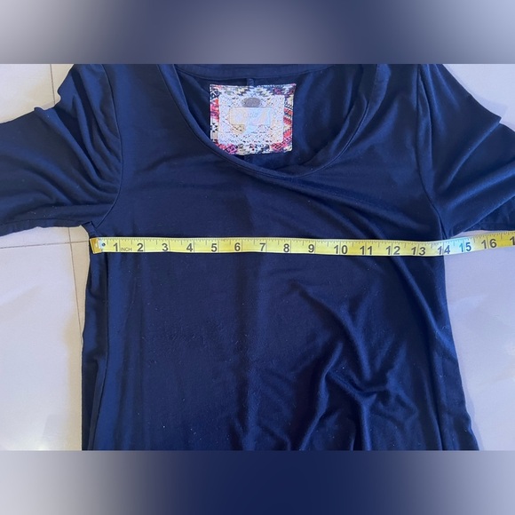 Anthropologie‎ Cupio Dress Women's XS black Casual Stretchy Pullover lightweight - Picture 12 of 16